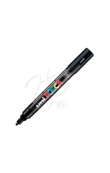 Uni Posca Marker Pc-5M 1.8-2.5 Mm Black Uni Posca Marker Pc-5M 1.8-2.5 Mm Black