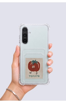 Hepsi Samsung Galaxy Uyumlu A56 Kartlıklı Tomato Desenli Kılıf Najmaddin Çok Renkli Hepsi Samsung Galaxy Uyumlu A56 Kartlıklı Tomato Desenli Kılıf Najmaddin Çok Renkli