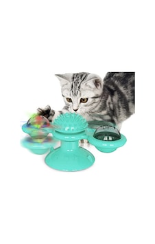 Mufunye Yeni Dönen Yel Değirmeni Kedi Oyuncağı, Tırmalama Ve Ovma Özellikli Mufunye Yeni Dönen Yel Değirmeni Kedi Oyuncağı, Tırmalama Ve Ovma Özellikli