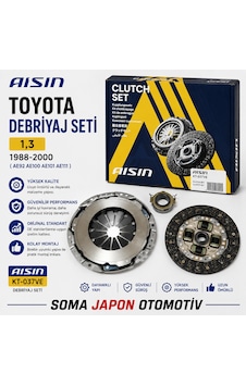 Corolla 88-00 1.3 Ae92 Ae100 Ae101 Ae111 Debriyaj Seti Aısın Kt-037ve Corolla 88-00 1.3 Ae92 Ae100 Ae101 Ae111 Debriyaj Seti Aısın Kt-037ve