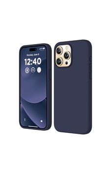 Uruchı Apple iPhone Uyumlu 15 Pro İle Uyumlu Kılıf, İçi Kadife Kaplamalı İnce Sıvı Silikon Tam Koruma Yumuşak Jel Silikon Kapak, Lacivert Sku: Zeus8690010111319 1 Uruchı Apple iPhone Uyumlu 15 Pro İle Uyumlu Kılıf, İçi Kadife Kaplamalı İnce Sıvı Silikon Tam Koruma Yumuşak Jel Silikon Kapak, Lacivert Sku: Zeus8690010111319 1