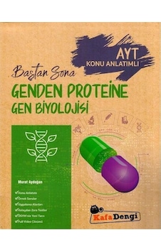 AYT Baştan Sona Gen Biyolojisi - Kafa Dengi AYT Baştan Sona Gen Biyolojisi - Kafa Dengi