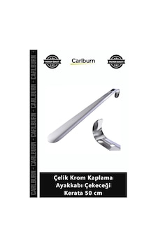 Carlburn Özel Üretim Metal Sağlam Yerli İmalat Eğilmez Lüks Çelik Krom Kaplama Ayakkabı Çekeceği Kerata 50 Cm Carlburn Özel Üretim Metal Sağlam Yerli İmalat Eğilmez Lüks Çelik Krom Kaplama Ayakkabı Çekeceği Kerata 50 Cm