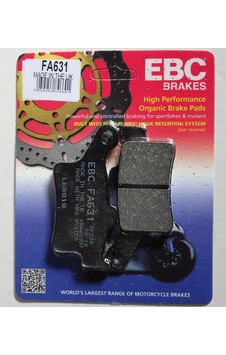 Ebc Organik Arka Fren Balatası Can-am Spyder H. Davıdson Trıke Fa631 Ebc Organik Arka Fren Balatası Can-am Spyder H. Davıdson Trıke Fa631