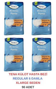 Tena Külot Hasta Bezi Regular 6 Damla Xlarge Beden - 120 Adet XL Tena Külot Hasta Bezi Regular 6 Damla Xlarge Beden - 120 Adet XL