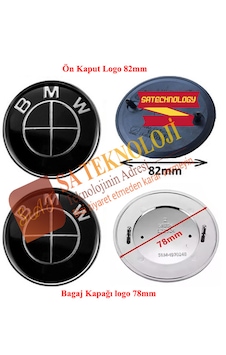 Bmw E39 Kaput Ve Bagaj Logo Fulsiyah-82mm78mm Bmw E39 Kaput Ve Bagaj Logo Fulsiyah-82mm78mm