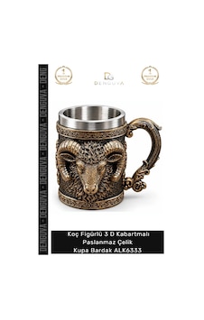 Kupa Hediyelik Dekoratif Metal Figürlü 3 D Kabartmalı Paslanmaz Çelik Kupa Bardak Alk6333 Çok Renkli Kupa Hediyelik Dekoratif Metal Figürlü 3 D Kabartmalı Paslanmaz Çelik Kupa Bardak Alk6333 Çok Renkli