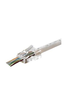 Oring Mpc6u3ez Cat6 Plug U/utp Ezrj45 Yeni Nesil Altın Uç Konnekt