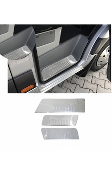 Mercedes Sprinter W906 Kapı Eşiği Koruma Çıtası - Krom / Paslanmaz Çelik 4 Parça