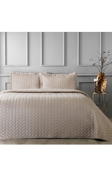 Taç Glory Camel Tek Kişilik Yatak Örtüsü Seti 180x250 cm Taç Glory Camel Tek Kişilik Yatak Örtüsü Seti 180x250 cm
