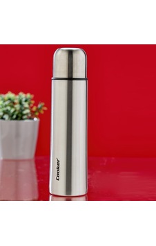 Cooker Ckr-2115 Paslanmaz Çelik Termos 0.5 Lt - Krom Sızdırmaz Bardaklı Kapak Cooker Ckr-2115 Paslanmaz Çelik Termos 0.5 Lt - Krom Sızdırmaz Bardaklı Kapak