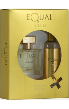 Equal Intense Women 75ml EDT + 150ml Body Mist Kadın Parfüm Seti Equal Intense Women 75ml EDT + 150ml Body Mist Kadın Parfüm Seti
