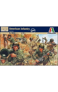 1/72 Wwıı Amerikan Piyadeleri Maketi, Italeri 6046 1/72 Wwıı Amerikan Piyadeleri Maketi, Italeri 6046
