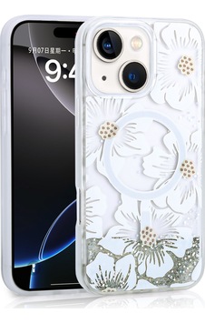 Apple Uyumlu iPhone 15 Kılıf Sıvılı Simli Baskılı Şeffaf Arka Yüzey Zore Mossa Silikon Kapak-gri Gri Gri Apple Uyumlu iPhone 15 Kılıf Sıvılı Simli Baskılı Şeffaf Arka Yüzey Zore Mossa Silikon Kapak-gri Gri Gri