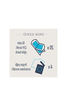 Yüz Ağda Bandı 20'li, Hassas Ciltler İçin 10 Yüz Ağda Bandı 20'li, Hassas Ciltler İçin 10