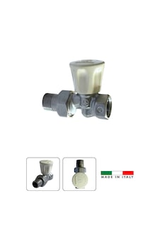 Düz Radyatör Vanası 1/2" - Yüksek Kalite -italyan