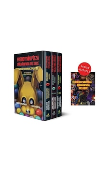Fazbearin Korkunç Tipleri Seti - 3 Kitap Takım Kutulu Set - Kira Breed-Wrisley - Olimpos Yayınları Fazbearin Korkunç Tipleri Seti - 3 Kitap Takım Kutulu Set - Kira Breed-Wrisley - Olimpos Yayınları