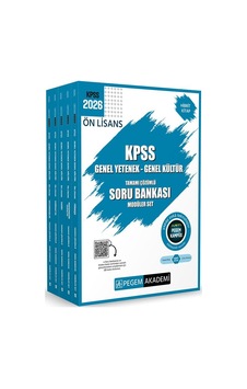 Kpss Ön Lisans Genel Yetenek Genel Kültür Soru Bankası 5 Kitap Set Kpss Ön Lisans Genel Yetenek Genel Kültür Soru Bankası 5 Kitap Set