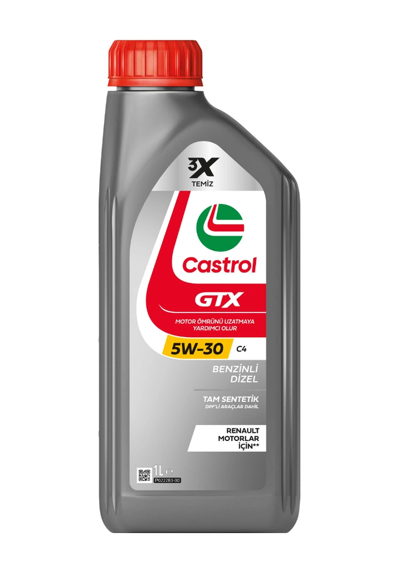 Castrol GTX 5W-30 C4 Tam Sentetik DPF Motor Yağı 1 L Castrol GTX 5W-30 C4 Tam Sentetik DPF Motor Yağı 1 L
