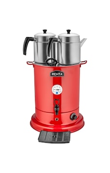 Remta 2 Demlikli Elite Çay Makinesi 25 Lt Kırmızı Remta 2 Demlikli Elite Çay Makinesi 25 Lt Kırmızı