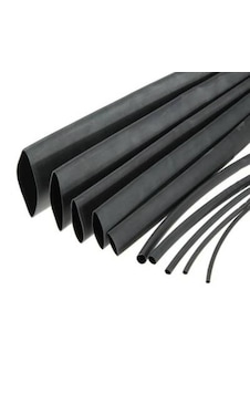 100metre 10mm Isı İle Daralan Makaron Siyah 100metre 10mm Isı İle Daralan Makaron Siyah
