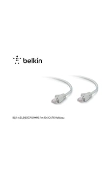 Belkin Cat6 1M Gri Kablo 1M Cat6 Hazir Fabrika Yapim Ürün Belkin Cat6 1M Gri Kablo 1M Cat6 Hazir Fabrika Yapim Ürün