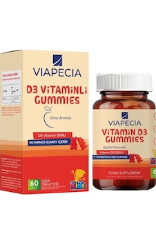 Viapecia Vitamin D3 Gummies 60 Pieces