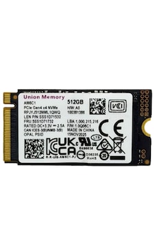 Union Memory Am6c1 512gb M.2 2242 Pcıe Gen4x4 Nvme Ssd 1 Union Memory Am6c1 512gb M.2 2242 Pcıe Gen4x4 Nvme Ssd 1