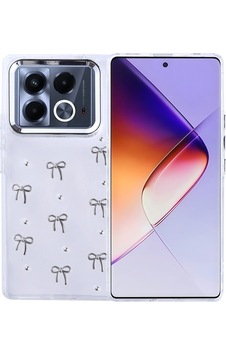 İnfinix Note 40 Pro Kılıf Airbag Tasarımlı Simli Şeffaf Zore Kutup Kapak Fiyonk İnfinix Note 40 Pro Kılıf Airbag Tasarımlı Simli Şeffaf Zore Kutup Kapak Fiyonk
