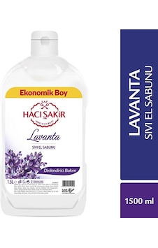 Hacı Şakir Lavanta Dinlendirici Bakım Sıvı El Sabunu 1500 ML Hacı Şakir Lavanta Dinlendirici Bakım Sıvı El Sabunu 1500 ML