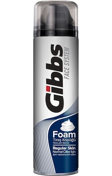 Gibbs Regular Tıraş Köpüğü 200 ML Gibbs Regular Tıraş Köpüğü 200 ML