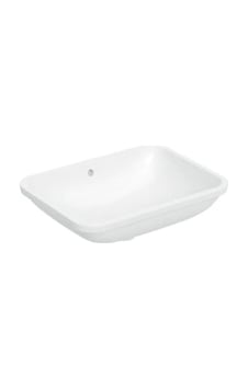 Geberit Variform 505.060.01.1 Dikdörtgen Tezgah Altı Lavabo Beyaz 49 CM Geberit Variform 505.060.01.1 Dikdörtgen Tezgah Altı Lavabo Beyaz 49 CM