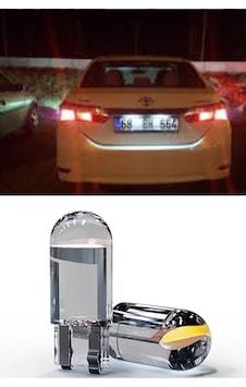 Toyota Corolla Plaka Aydınlatma Seti Beyaz Özel Cob Led Toyota Corolla Plaka Aydınlatma Seti Beyaz Özel Cob Led