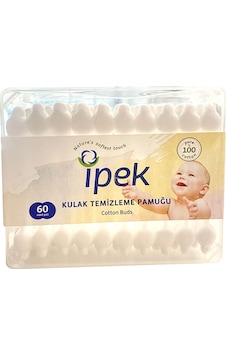 İpek Bebek Kulak Temizleme Pamuğu 60 Adet