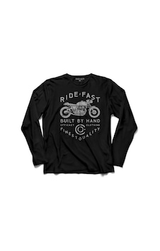 Rıde Fast Notorcycles Buılt By Hand Clothıng Uzun Kollu Tişört (512914932) Rıde Fast Notorcycles Buılt By Hand Clothıng Uzun Kollu Tişört (512914932)