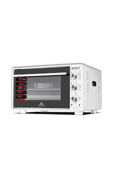 İtimat I-28TTFL 8020 Turbo Fanlı Çift Camlı Midi/Mini Fırın Beyaz
