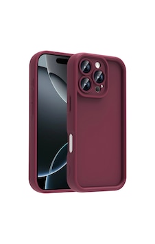 Apple Uyumlu iPad iPhone 16 Pro Max Kılıf Kamera Korumalı Zore Ananas Kapak Mürdüm Apple Uyumlu iPad iPhone 16 Pro Max Kılıf Kamera Korumalı Zore Ananas Kapak Mürdüm