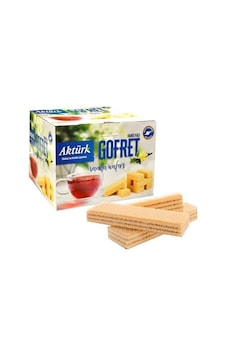 Aktürk Taze Kaymaklı Sade Vanilyalı Gofret 1 KG Aktürk Taze Kaymaklı Sade Vanilyalı Gofret 1 KG