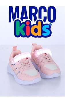 Marcokids Marco Kids Kız Çocuk Işıklı Spor Ayakkabı Pembe 26y905