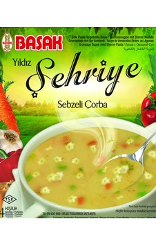 Başak Çorba Yıldız Şehriyeli Sebze 12 x 70 G Başak Çorba Yıldız Şehriyeli Sebze 12 x 70 G