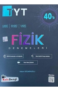 Kafadengi Yayınları Tyt Fizik 40'Lı Deneme Kafadengi Yayınları Tyt Fizik 40'Lı Deneme