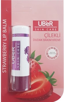 Uber Lip Care Çilekli Dudak Bakım Kremi