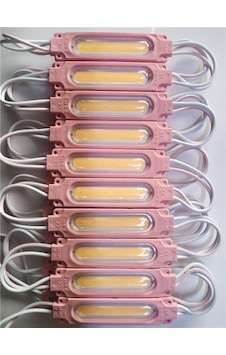 Lensli Pembe Cob Modül Led 12 V 2 W 10 Adet 17661 Lensli Pembe Cob Modül Led 12 V 2 W 10 Adet 17661