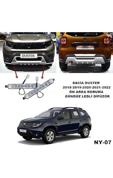 Dacia Duster Ön Arka Tampon Koruma Difüzör 2018-2019-2020-2021-2022-2023 Gündüz Ledli Model Difüzör Dacia Duster Ön Arka Tampon Koruma Difüzör 2018-2019-2020-2021-2022-2023 Gündüz Ledli Model Difüzör