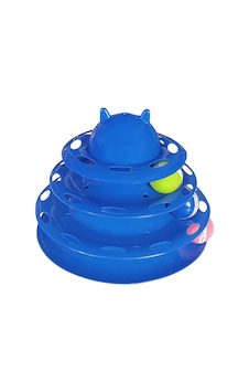 Markapet 3 Katlı Kedi Oyuncağı Kedi Başlıklı Toplu Kule 18 x 23 CM Markapet 3 Katlı Kedi Oyuncağı Kedi Başlıklı Toplu Kule 18 x 23 CM
