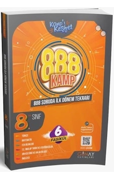Günay 8.sınıf Lgs 888 Soruda 1.dönem İlk Dönem Tekrar Kamp Kitabı - Yeni Günay 8.sınıf Lgs 888 Soruda 1.dönem İlk Dönem Tekrar Kamp Kitabı - Yeni