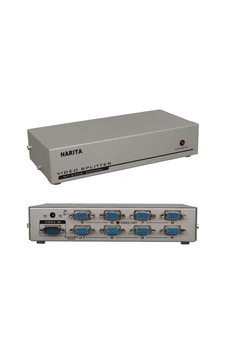 Pm-2553 8 Port Vga Dağıtıcı Çoğaltıcı Splitter 9 Volt Adaptörlü 1920x1440 250mhz Pm-2553 8 Port Vga Dağıtıcı Çoğaltıcı Splitter 9 Volt Adaptörlü 1920x1440 250mhz