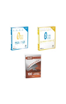 2027 2027 Üçdörtbeş Tyt Sıfır Risk Matematik Tyt Kpss Ales Msü Dgs Problemler + Paragraf Soru + Ankapade 3'lü Set 2027 2027 Üçdörtbeş Tyt Sıfır Risk Matematik Tyt Kpss Ales Msü Dgs Problemler + Paragraf Soru + Ankapade 3'lü Set