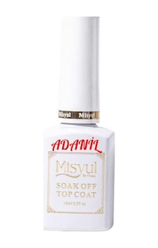 Adanil 15 ML Misyul Profesyonel Rubber Top Coat Adanil 15 ML Misyul Profesyonel Rubber Top Coat