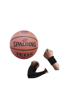 Tf-150 Basketbol Topu Perform Size 5 Fıba Logolu+basketbol Dirsekliği+havlu Bileklik Tf-150 Basketbol Topu Perform Size 5 Fıba Logolu+basketbol Dirsekliği+havlu Bileklik